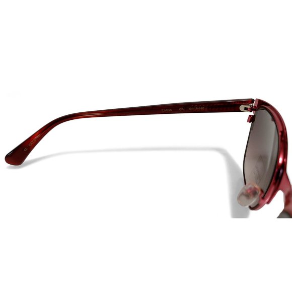 Vera Wang Iliana Garnet Cat-Eye Browline Sunglasses main image 8